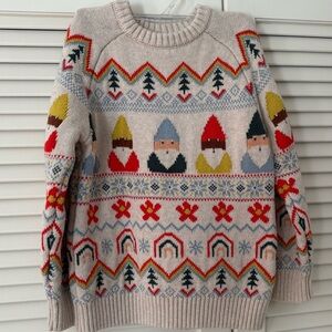 EUC Hanna Anderson christmas winter theme sweater